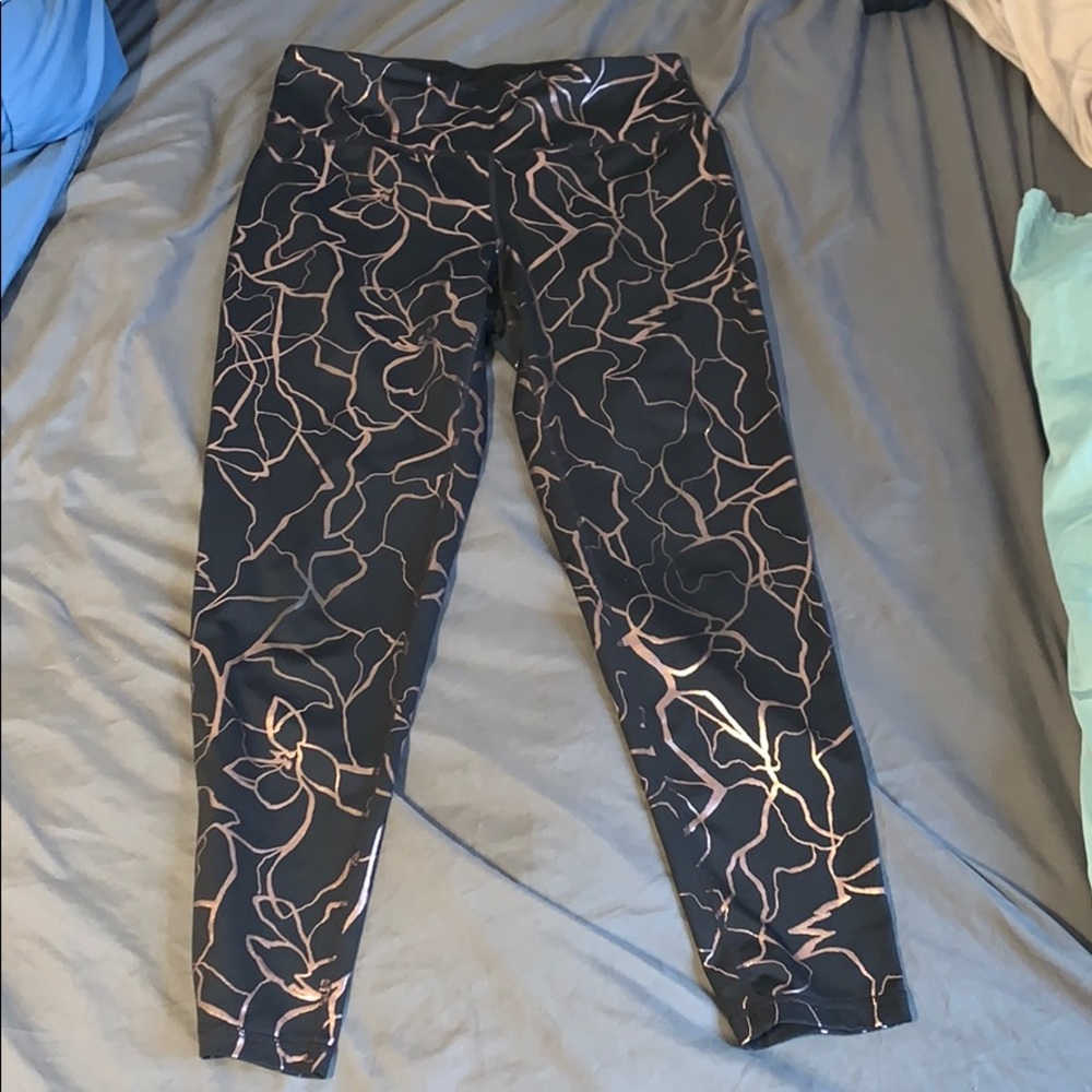 Ideology patterned leggings